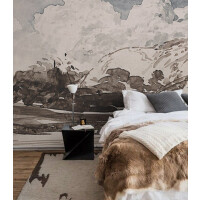 Mural chmury Wallcolors Cloudy Life in Boho