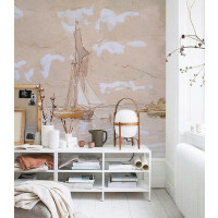 Mural w marynistycznym stylu Wallcolors Lake Life in Boho