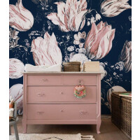 Mural kwiaty Wallcolors Floral Navy Life in Boho