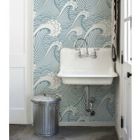 Mural morskie fale Wallcolors Waves Life in Boho
