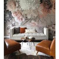 Mural duże kwiaty Wallcolors Beige floral Life in Boho
