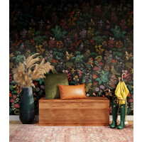 Mural botaniczny ogród Wallcolors Garden Ombre Medicine