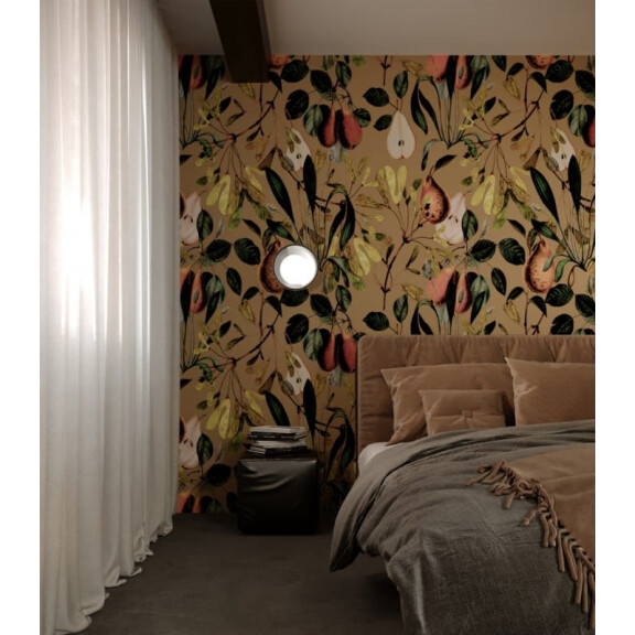 Mural gruszki Wallcolors Pear Beige Dzień Dobry