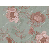 Fototapeta florystyczna Inkiostro Bianco FLORAL RHYTHM INKTANH2302 Flow