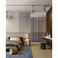 Fototapeta abstrakcyjne paski i geometria Inkiostro Bianco I KNOW THIS PLACE INKWNAK2301 Flow