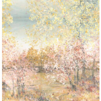 Mural krajobraz ogrodu Casadeco WDWS 88954209 L Artistic Garden WonderWalls