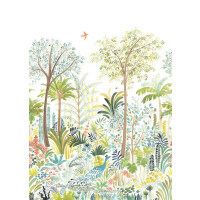 Mural dżungla Casadeco WDWS 89187403 M Funky Tropic WonderWalls