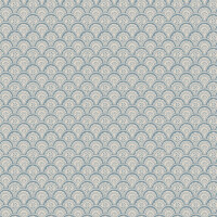 Tapeta łuki i kwiaty Sandberg S10235 Beata Misty Blue Le Village