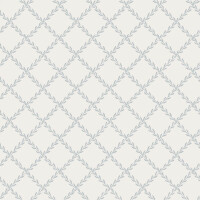 Tapeta roślinny trejaż Sandberg S10303 Trellis Misty Blue Essentials