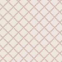 Tapeta roślinny trejaż Sandberg S10305 Trellis Terracotta Essentials