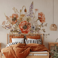 Fototapeta bukiet kwiatów polnych WallArt Fiori