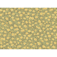 Tkanina lniano-bawełniana w róże Cole & Son Idyll Roses Linen Union Honey Citrine F121/2011 The Gardens Vol. II