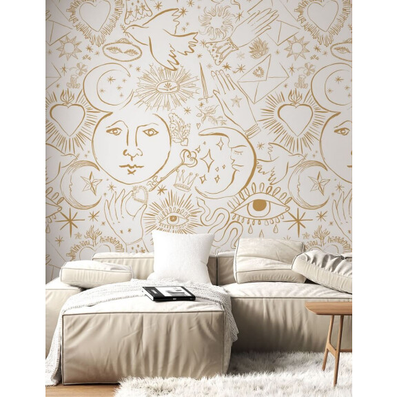 Mural mistyczne wzory PaperMint MYSTIC Ligne Agate 1024 Origins