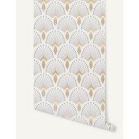 Tapeta art-deco Papermint 1925 Beige Dore 103 Classics