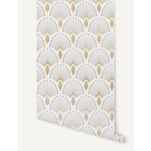 Tapeta art-deco Papermint 1925 Beige Dore 103 Classics