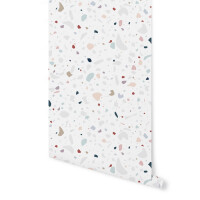 Tapeta lastrico Papermint GRANITE Blanc Muticolor 52 Classics
