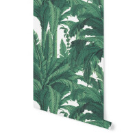 Tapeta tropikalne liście Papermint MUSA Blanc 220 Classics