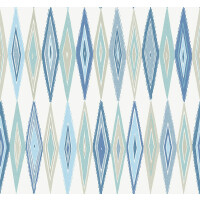 Tapeta geometryczna romby Wallquest WTK20002 Bowfin The Keys