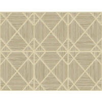Tapeta geometryczna imitująca grasscloth Wallquest WTK20605 Midway Ave The Keys