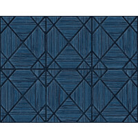 Tapeta geometryczna imitująca grasscloth Wallquest WTK20612 Midway Ave The Keys