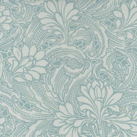 Tapeta roślinna 1838 Wallcoverings 2311-173-03 Eden Soft Teal V&A Decorative Papers