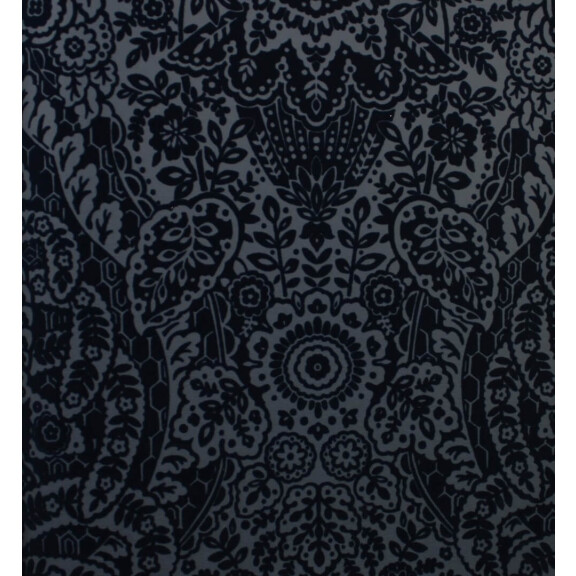 Tapeta welur ornament Wallquest SP87367 Maris Flock Damask Daylight