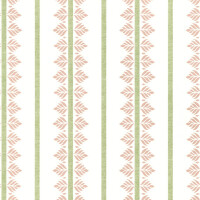 Tapeta paski i liście Anna French AT15100 Fern Stripe Antilles