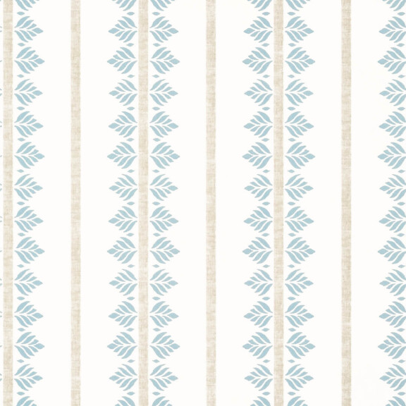 Tapeta paski i liście Anna French AT15103 Fern Stripe Antilles