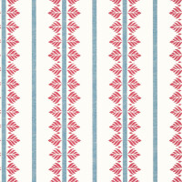 Tapeta paski i liście Anna French AT15105 Fern Stripe Antilles