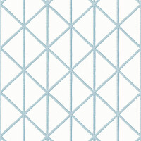 Tapeta geometryczna kratownica Thibaut T10133 Box Kite Tropics