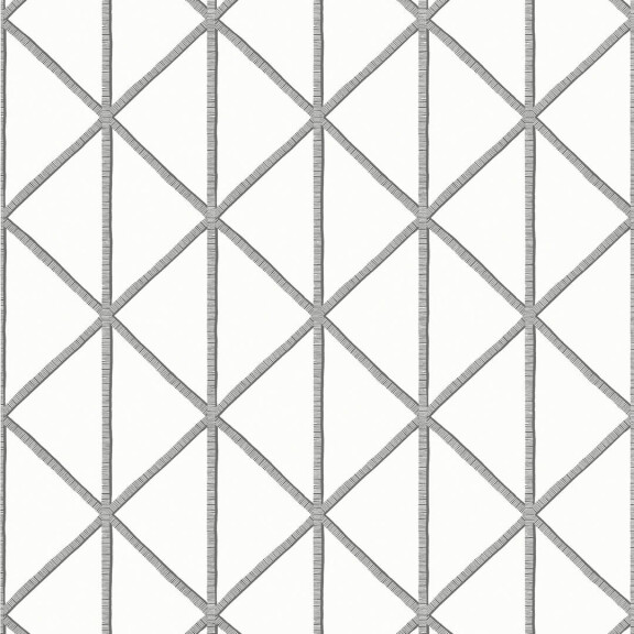 Tapeta geometryczna kratownica Thibaut T10134 Box Kite Tropics