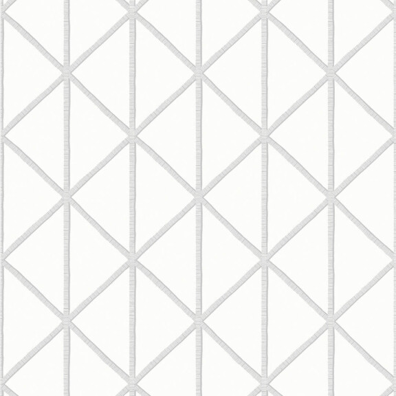 Tapeta geometryczna kratownica Thibaut T10135 Box Kite Tropics