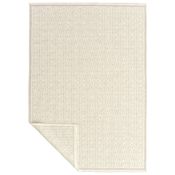 Dywan dwustronny labirynt Boucle 4127 Labirynth Beige