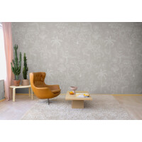 Fototapeta jak rysunki w brudnopisie Rebel Walls R19462 Doodle Beige Maximalism More is More