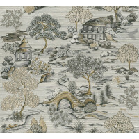 Tapeta naturalna japoński ogród Arte Gardens of Okayama 54500 Osmanthus