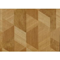 Tapeta obiektowa jak drewniane panele heksagony Arte Cedar 67522 Contract