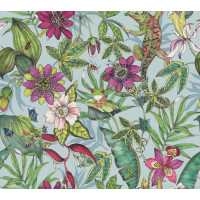 Tapeta tropikalna York Wallcoverings BL1701 Rainforest Blooms II