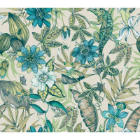 Tapeta tropikalna York Wallcoverings BL1705 Rainforest Blooms II