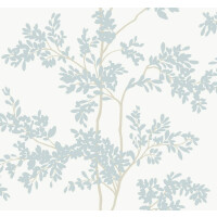 Tapeta drzewa York Wallcoverings BL1802 Lunaria Silhouette Blooms II