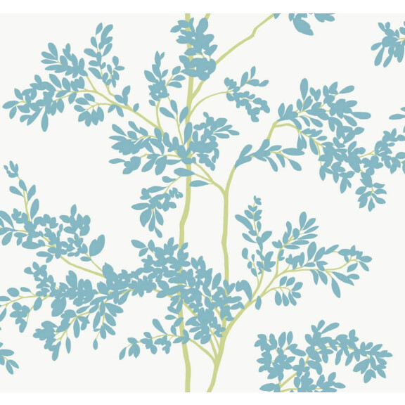 Tapeta drzewa York Wallcoverings BL1803 Lunaria Silhouette Blooms II