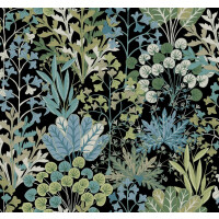 Tapeta roślinna York Wallcoverings BL1811 Forest Floor Blooms II