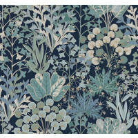 Tapeta roślinna York Wallcoverings BL1812 Forest Floor Blooms II