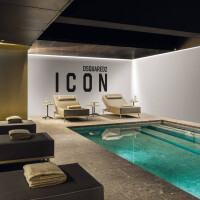 Fototapeta z napisem ICON Dsquared2 London Art DSQ2W10-01 Icon Dsquared2