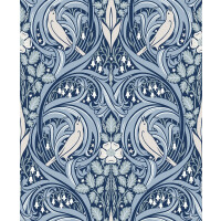 Tapeta roślinny ornament ptaki Seabrook ET12202 Legacy Prints