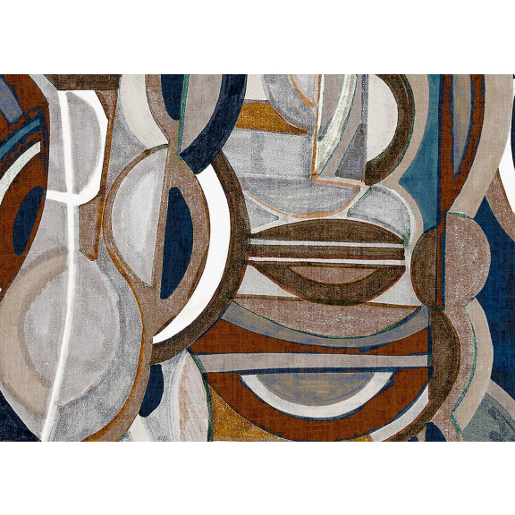Tapeta geometryczna J&V 6963 Eclettico 102 Cromie