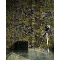 Mural patchwork moro Mind the Gap CAMO WP20201 Premium Designer Wallpaper Collection