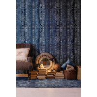 Mural jak malijska tkanina Mind the Gap BOGOLANFINI WP20267 Premium Designer Wallpaper Collection
