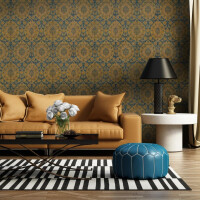 Mural jak starożytna tkanina Mind the Gap KAFTAN WP20253 Premium Designer Wallpaper Collection