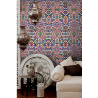 Mural jak kafle Mind the Gap MOSAIC WP20263 Premium Designer Wallpaper Collection