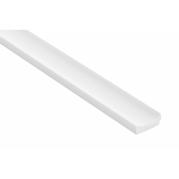 Zakończenie lewe panela ściennego WP002LP białe Lumio Mardom Decor - wys. 270 cm